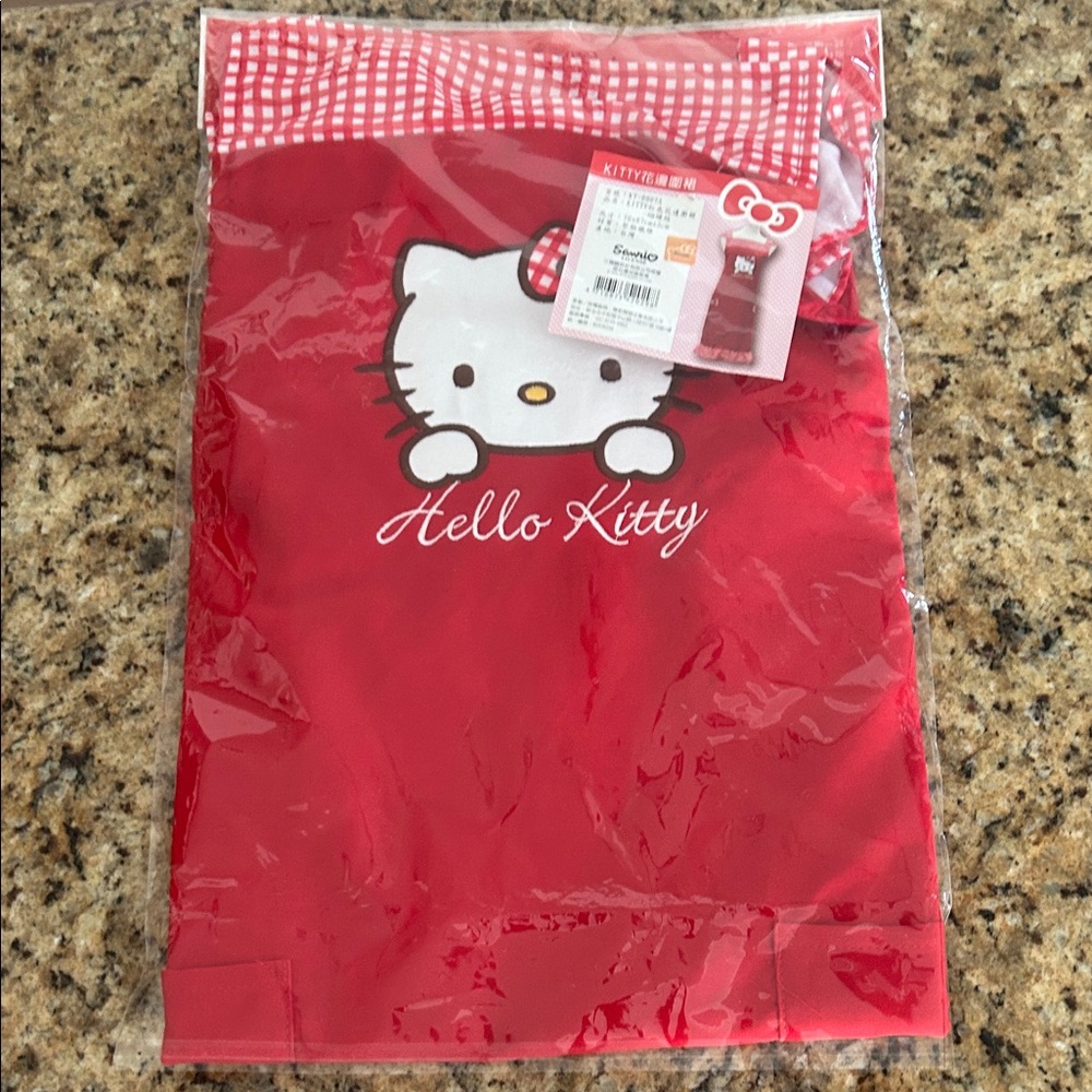 NWT Hello Kitty Gingham Apron - Picture 2 of 9
